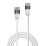 Lindy Cable de red Cat6a U/FTP Ultra Slim Gris 1 m