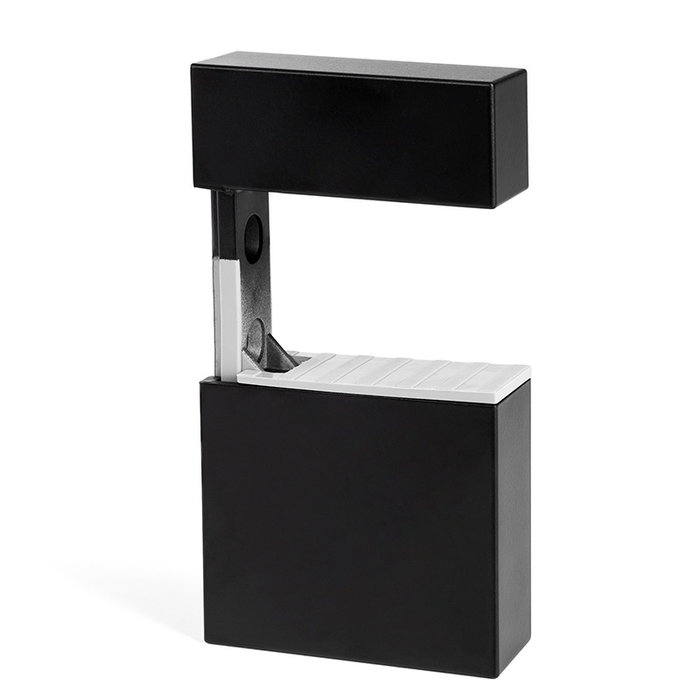 HERRAJES ALK Soporte Estante Mural Lidia Abs Acabado Cromo Mate Regulable 7-37mm HERRAJES ALK Soporte Estante Mural Lidia Abs Acabado Cromo Mate Regulable 7-37mm