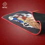 FR-TEC OP4003 - Alfombrilla de Ratón Gaming XL para Teclado y Ratón con Luz LED RGB Roja, Diseño One Piece Luffy, Antideslizante, Licencia Oficial