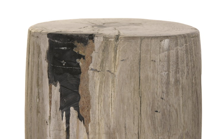 DKD Home Decor Mesita Auxiliar Fosil Madera Surtida