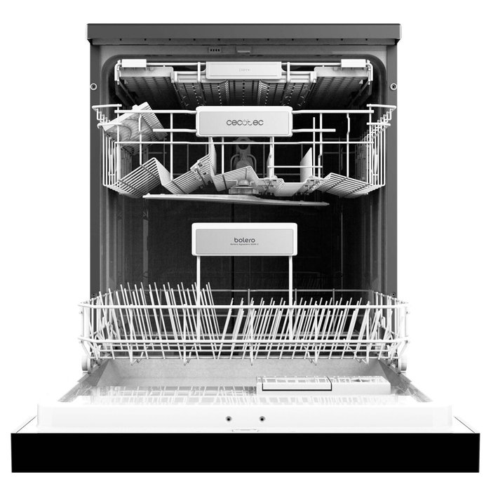 Cecotec Lavavajillas Bolero Aguazero 6500 15 cubiertos 6 programas Clase C Antracita