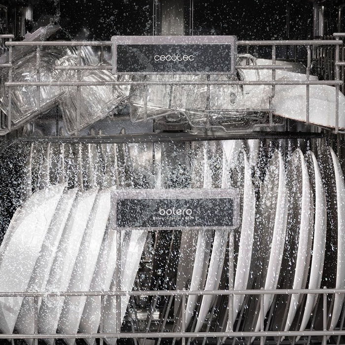 Cecotec Lavavajillas Bolero Aguazero 6500 15 cubiertos 6 programas Clase C Antracita