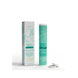 HERBORA Sinestul Pastillas 20 Comp – Complemento alimenticio para suavizar la garganta, sabor menta eucalipto, con Vitamina C, sin gluten y vegano