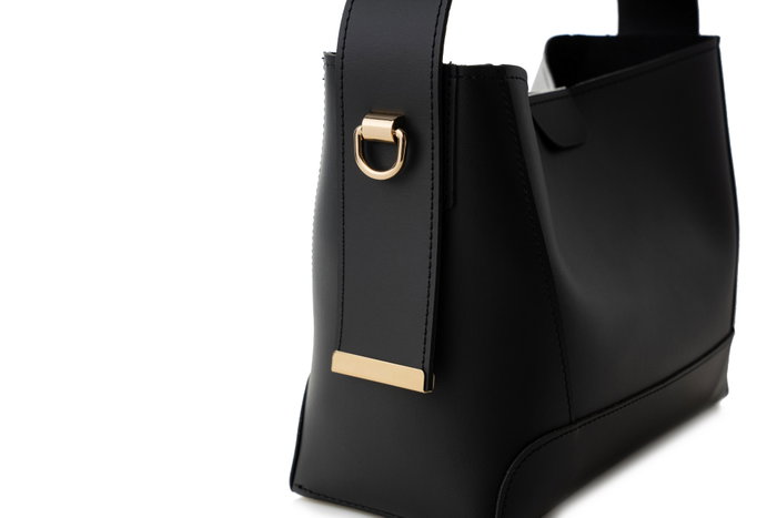 Lucky Bees 925 Bandolera / Bolso de hombro Piel de polivinilo Negro Elegante y Versátil Ideal para el Día a Día Comodidad y Funcionalidad Inigualables