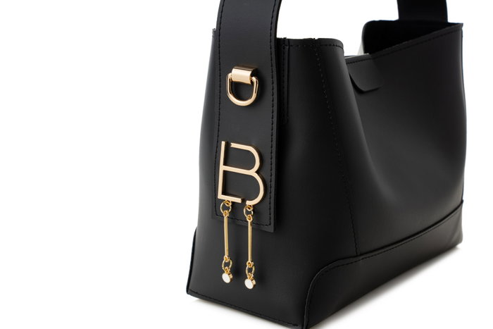 Lucky Bees 925 Bandolera / Bolso de hombro Piel de polivinilo Negro Elegante y Versátil Ideal para el Día a Día Comodidad y Funcionalidad Inigualables