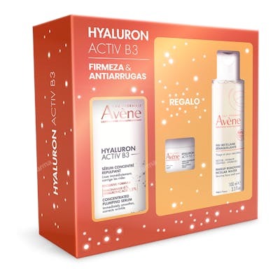 Avène Hyaluron Activ B3 Estuche de 3 piezas con Sérum, Micelar y Crema