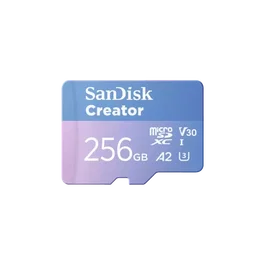 SanDisk Creator microSD 256 GB Tarjeta de Memoria