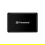 Transcend RDF8 Lector de Tarjetas USB 3.1 Gen 1 para CF, MicroSD, SD, SDHC, SDXC, Negro