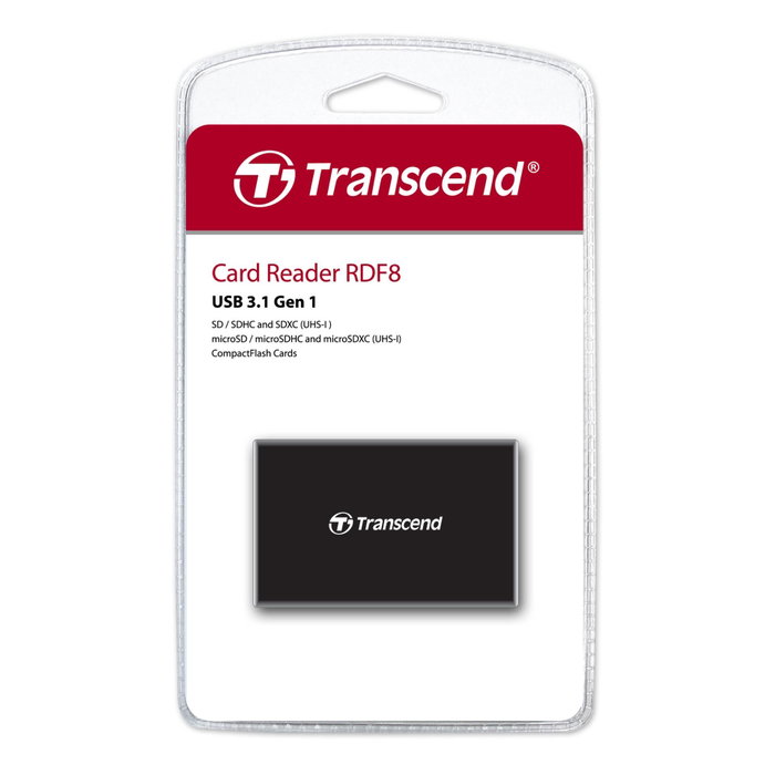 Transcend RDF8 Lector de Tarjetas USB 3.1 Gen 1