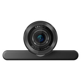 Lenovo Webcam QHD 2K, Micrófono Direccional, Ajustable (FOV 90/78/65), Enfoque Automático, HDR, Encuadre AI por Rostro, Cable Desmontable USB-C/A 1.5 m