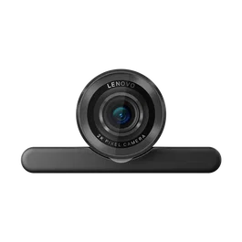 Lenovo Cámara Web QHD 2K 2560x1440 Enfoque Automático HDR Micrófono con Supresión de Ruido AI USB-C Plug and Play Certificada Teams 4XC1Q25245 Negro