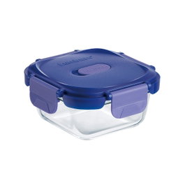 Luminarc Urban Box Recipiente Cuadrado Hermético de Vidrio 32 cl