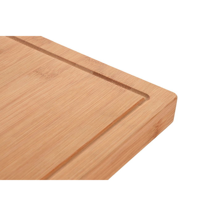 DKD Home Decor Tabla de Cortar Básicos de Bambú Natural 33 x 24 x 3 cm