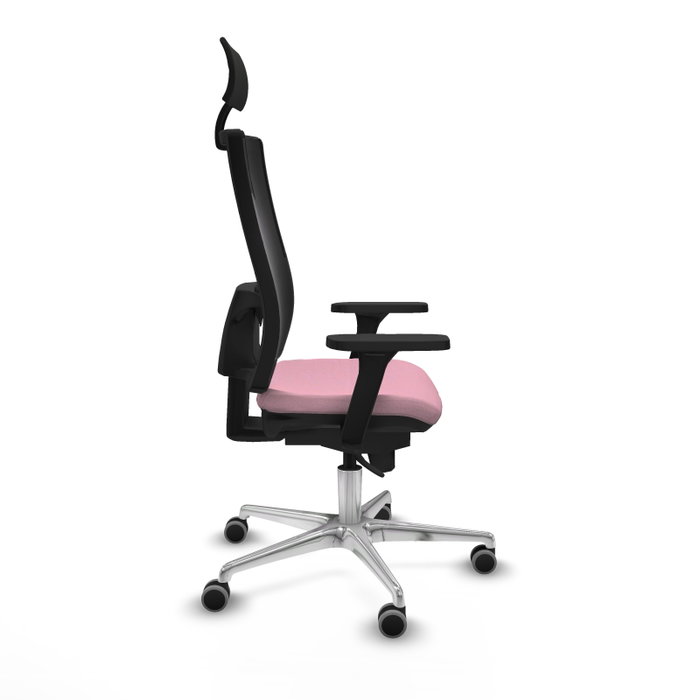 PIQUERAS Y CRESPO Silla de oficina Horna Rosa con mecanismo Sincro PIQUERAS Y CRESPO Silla de oficina Horna Rosa con mecanismo Sincro