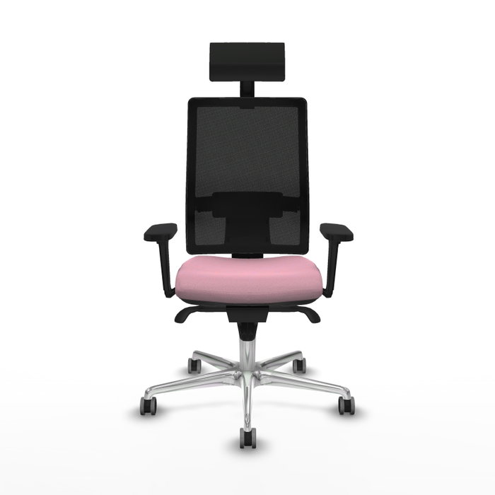 PIQUERAS Y CRESPO Silla de oficina Horna Rosa con mecanismo Sincro PIQUERAS Y CRESPO Silla de oficina Horna Rosa con mecanismo Sincro