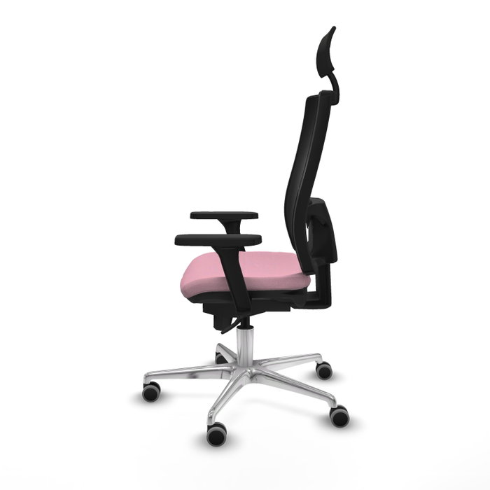 PIQUERAS Y CRESPO Silla de oficina Horna Rosa con mecanismo Sincro PIQUERAS Y CRESPO Silla de oficina Horna Rosa con mecanismo Sincro