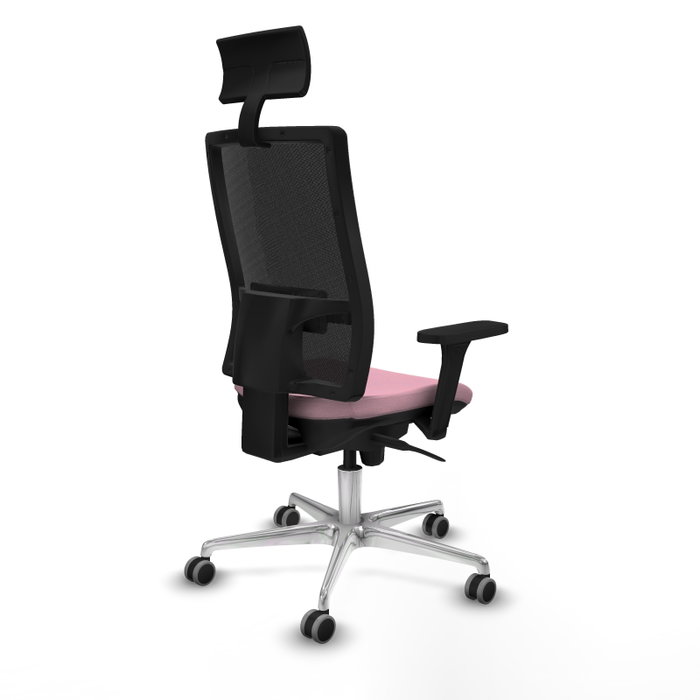 PIQUERAS Y CRESPO Silla de oficina Horna Rosa con mecanismo Sincro PIQUERAS Y CRESPO Silla de oficina Horna Rosa con mecanismo Sincro