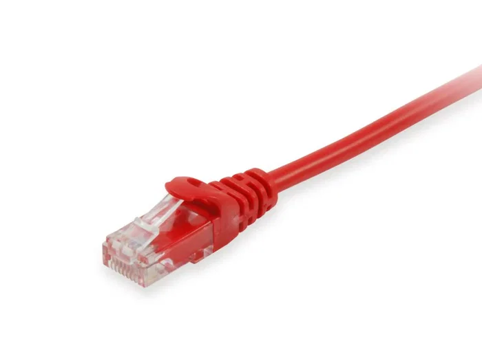 Equip 625429 Cable de Red Cat6 U/UTP 20m Rojo, RJ45 Macho Derecho, 10 Gbit/s 10000 Mbit/s, Plug & Play, Conector Chapado en Oro, Certificado CE RoHS