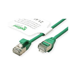 ROLINE Patchkabel Cat.6A U/FTP Verde 1,5 m