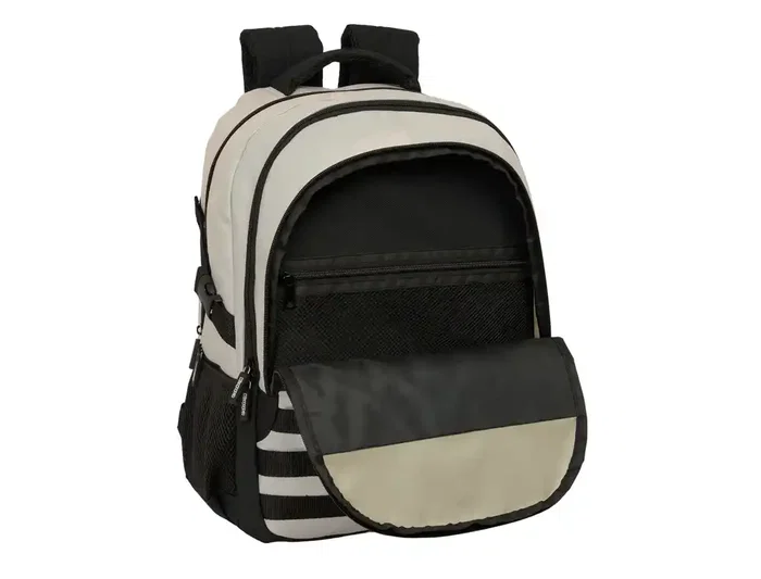 Safta Mochila Cross Doble Kappa Grey 460x340x150 mm