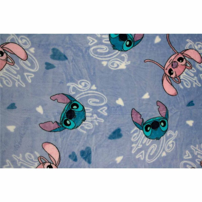 Disney Manta Coralina Capucha Stitch 120x150cm