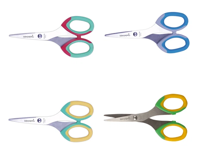 Liderpapel Tijera Extrasoft Unidad Mango Suave Hoja Acero Inoxidable Longitud 13,5 cm Uso Hogar Liderpapel Tijera Extrasoft Unidad Mango Suave Hoja Acero Inoxidable Longitud 13,5 cm Uso Hogar