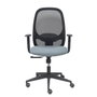 PIQUERAS Y CRESPO Silla Cilanco con Mecanismo Sincro, Malla Negra y Asiento Gris