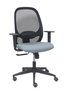 PIQUERAS Y CRESPO Silla Cilanco con Mecanismo Sincro, Malla Negra y Asiento Gris