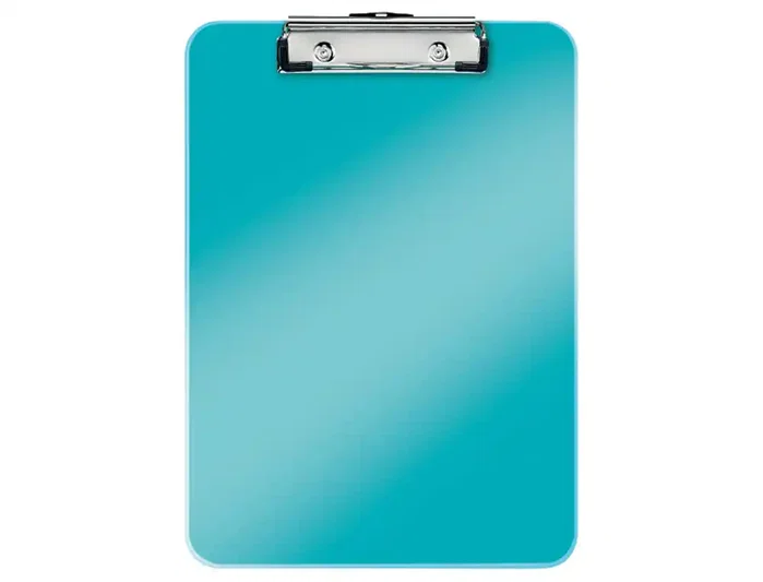 Leitz Wow Carpeta con Pinza Portablocs DIN A4 Turquesa Metalizado Leitz Wow Carpeta con Pinza Portablocs DIN A4 Turquesa Metalizado