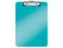 Leitz Wow Carpeta con Pinza Portablocs DIN A4 Turquesa Metalizado