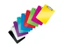 Leitz Wow Carpeta con Pinza Portablocs DIN A4 Turquesa Metalizado