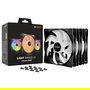 Be Quiet! Light Wings LX 140mm PWM Ventilador LED Triple-Pack