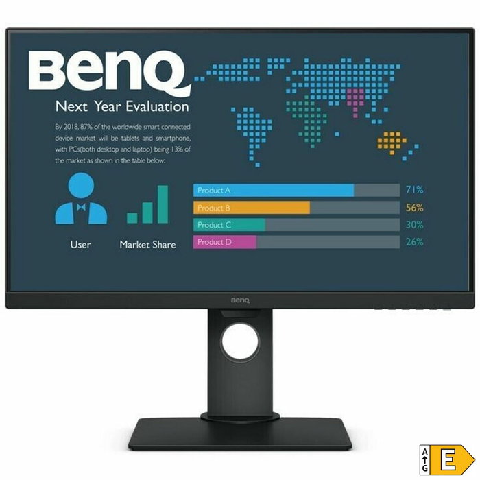 BenQ BL2790T Monitor 27 Pulgadas FHD 1920x1080 100Hz IPS HDMI DP Antirreflectante Ajuste de Altura Negro