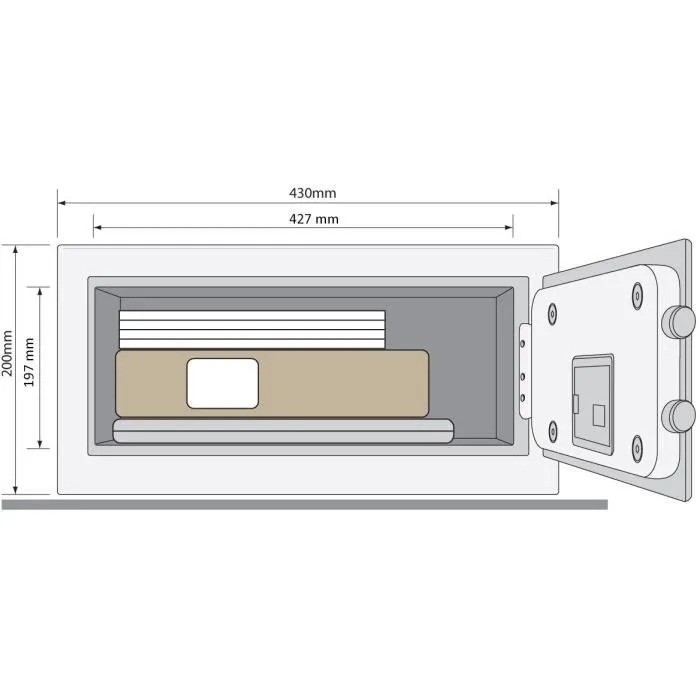 Yale Caja fuerte YLG/200/DB2