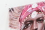 DKD Home Decor Set de 3 Cuadros de Lienzo y MDF Temática Africana Multicolor