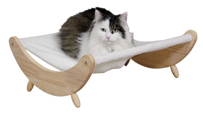 Kerbl Hamaca Dream Blanco Madera 51x46x19,5cm para Gatos Grandes Kerbl Hamaca Dream Blanco Madera 51x46x19,5cm para Gatos Grandes