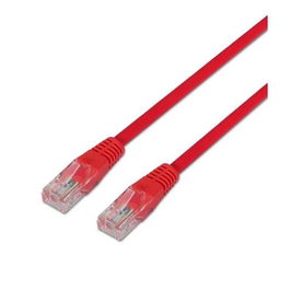 Aisens Cable de Red Latiguillo RJ45 Cat.6 UTP AWG24 Rojo 2.0M