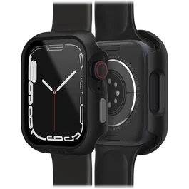 OtterBox Eclipse Funda para Apple Watch Series 8/7 45mm, Negro y Gris, Resistente a Rayones