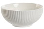 DKD Home Decor Bol de Porcelana Blanco CARVE LOVING 24