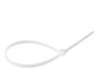 ORNO Bridas Blancas 2.5mm x 150mm, Paquete de 100 Unidades - Ref. 100pzs.blanco
