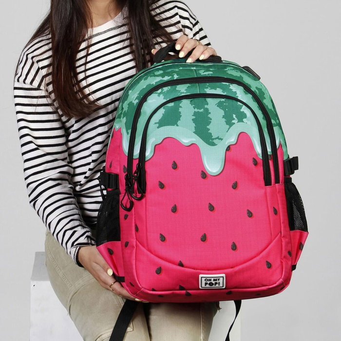 Karactermania Mochila Plus Running Melty Melon Verde