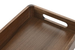 DKD Home Decor Bandeja Acacia Natural 18 x 5 x 32 cm