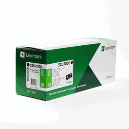 Lexmark Toner 522 / 52D2000 Negro para Impresoras, Cartucho de Tóner Original