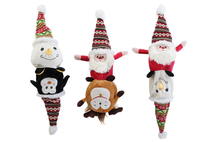 DKD Home Decor Peluche de Poliéster Reversible Multicolor DKD Home Decor Peluche de Poliéster Reversible Multicolor