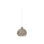 DKD Home Decor Pantalla de Metal Decape Gris Claro 60x60x60 para Techo