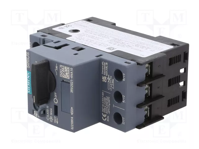 SIEMENS 3RV2 Interruptor motorizado 15kW 220÷690VAC