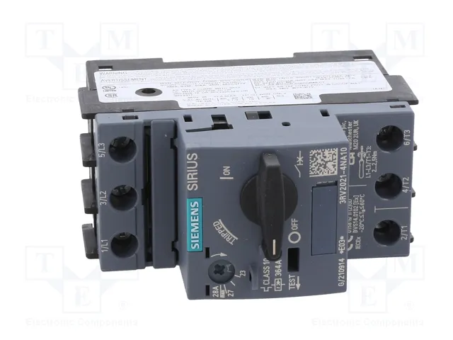 SIEMENS 3RV2 Interruptor motorizado 15kW 220÷690VAC