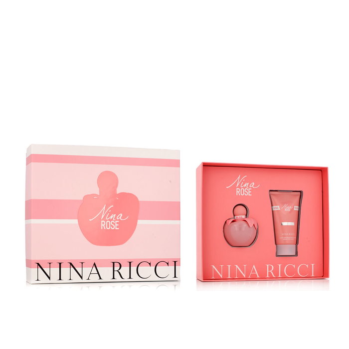 Nina Ricci Nina Rose Gift Set 50ml EDT + 75ml Body Lotion