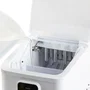 DOMO DO9292IB Máquina de Hielo Portátil, 12 kg/24h, Blanca, Función Autolimpieza