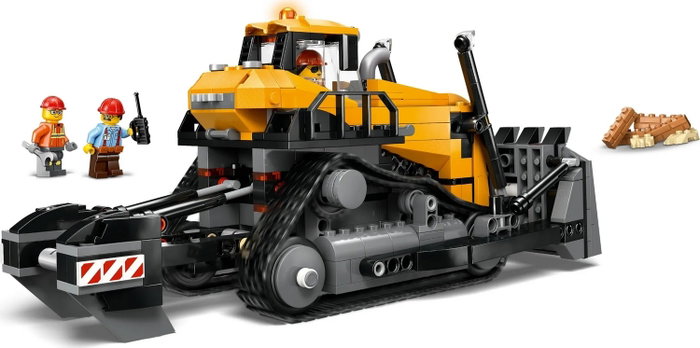 LEGO City 60466 Buldócer Amarillo con Frontlader